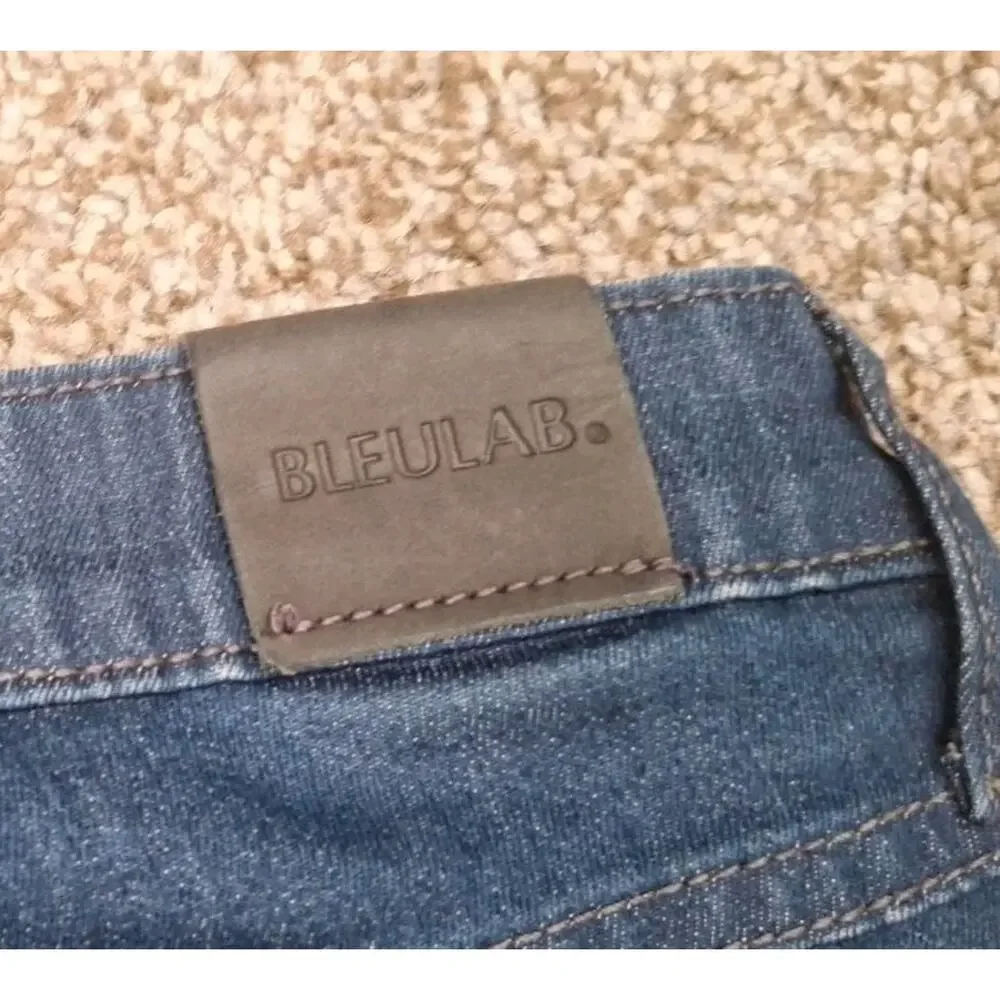 BLUELAB Womens Reversible Pants Gray Pattern/Blue Size 27 X 26 - Picture 11 of 14